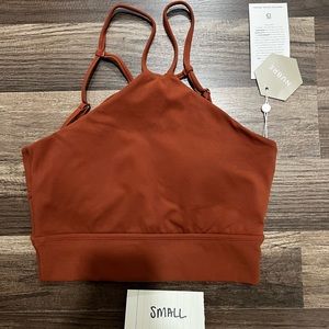 Brady brown foxy sports bra by buffbunny